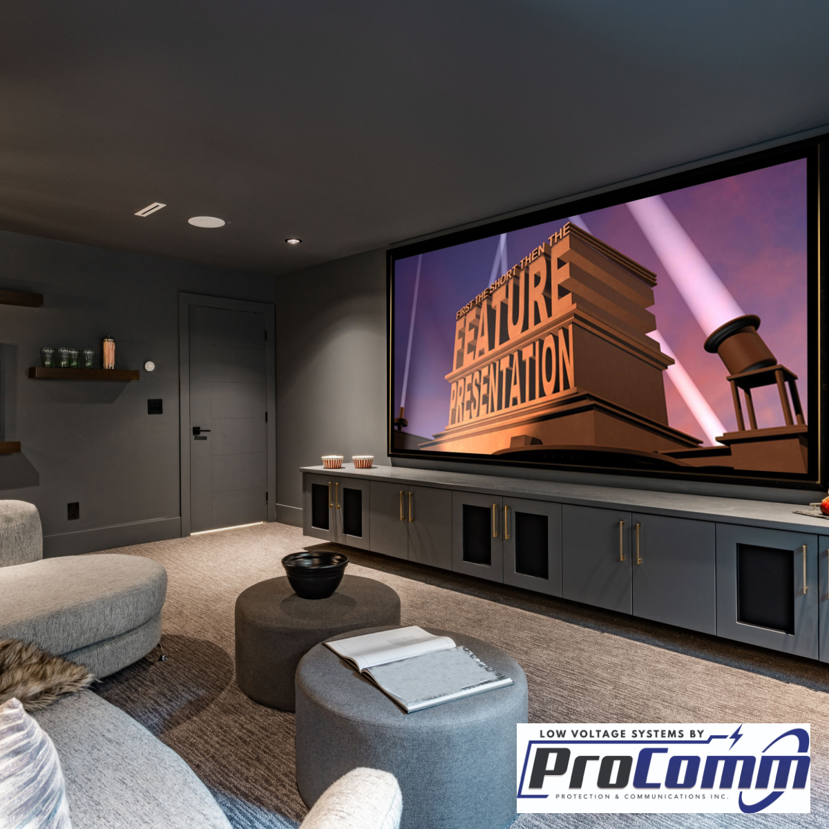 Call Pro-Comm For Your Arlington-Smokey Point Home Theater Installation